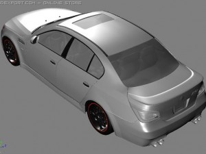 bmw m5 by moslem tavakol 3D Модель