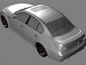 bmw m5 by moslem tavakol 3D Model