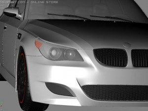 bmw m5 by moslem tavakol 3D Модель