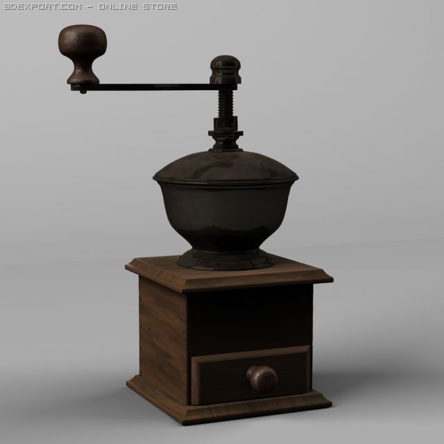 mill Modello 3D .c4d .max .obj .3ds .fbx .stl .blend 