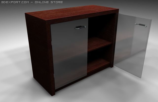 red wood furniture set 3D-Modell .c4d .max .obj .3ds .fbx .stl .blend 