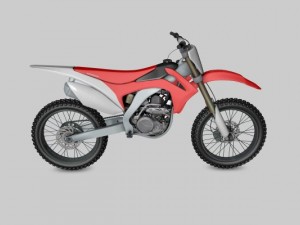 cross honda crf 450 r Modello 3D