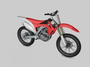 cross honda crf 450 r 3D 模型