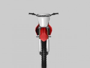 cross honda crf 450 r 3D 模型