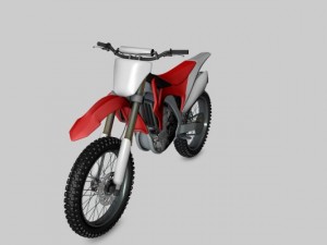 cross honda crf 450 r 3D 模型