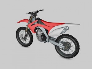 cross honda crf 450 r 3D 模型