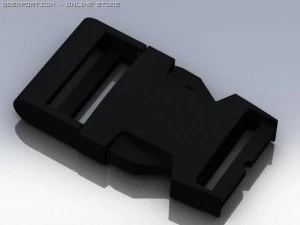 plastic buckle 3D Model