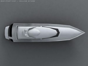 yacht 3D मॉडल