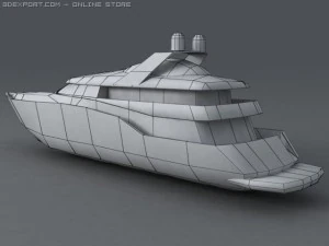 yacht 3D Model