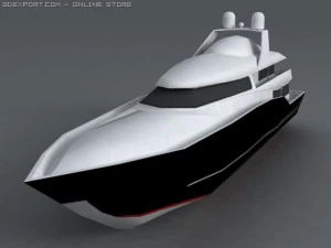 yacht 3D Model
