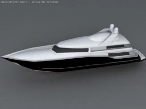 yacht 3D Model