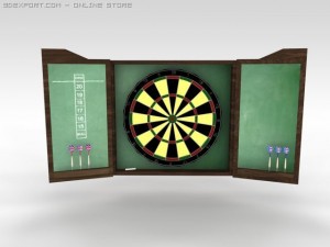 dartboard 3D Модель