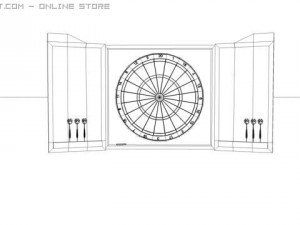 dartboard Model 3D