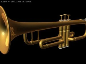 trumpet 3D Model