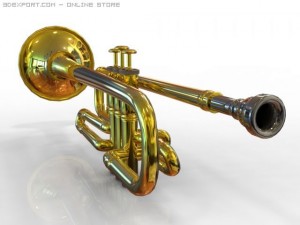 trumpet 3D-Modell