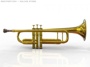 trumpet 3D-Modell