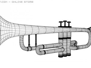 trumpet 3D-Modell