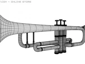 trumpet 3D Model