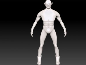 super hero 3Dモデル