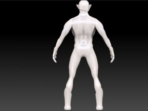 super hero Modelo 3D
