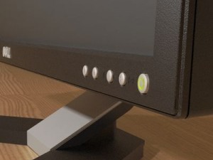 flatscreen monitor dell 22 3D 모델