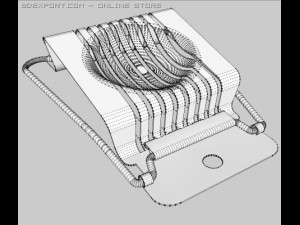 egg slice Model 3D
