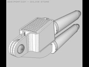 garlic press 3D Model