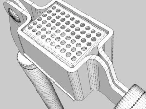 garlic press 3D Model