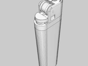 cigarette lighter 3D Model