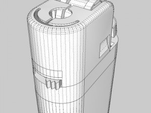 cigarette lighter 3Dモデル