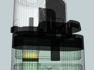 cigarette lighter 3Dモデル