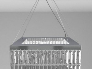 contemporary crystal chandelier 3D-Modell
