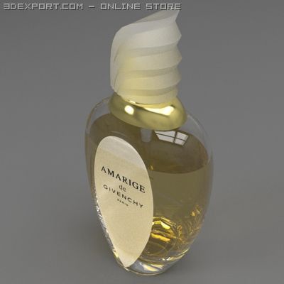 amarige perfume 3Dモデル .c4d .max .obj .3ds .fbx .stl .blend 