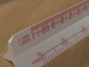 scale rule Modèle 3D