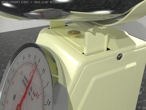 kitchen scales Model 3D