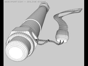 flashlight  torch 3D Model