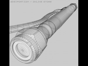 flashlight  torch Modelo 3D