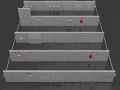 uk switches  sockets pack  white plastic 3D Модель
