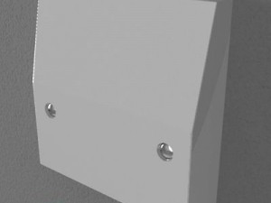 uk switches  sockets pack  white plastic Modelo 3D