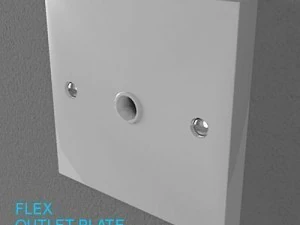 uk switches  sockets pack  white plastic 3D Model
