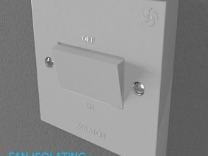 uk switches  sockets pack  white plastic Modelo 3D