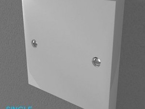 uk switches  sockets pack  white plastic Modelo 3D