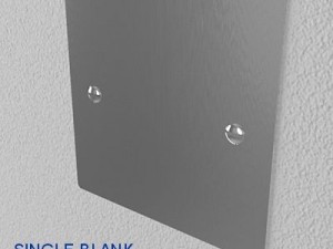 uk electrical switch  sockets pack  flush metal 3D मॉडल