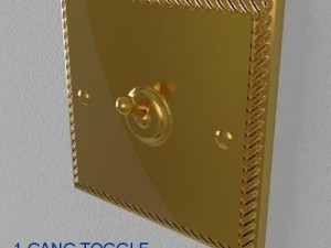 uk electrical switches  sockets pack  georgian s 3D-Modell