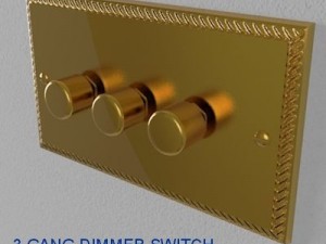 uk electrical switches  sockets pack  georgian s 3D-Modell