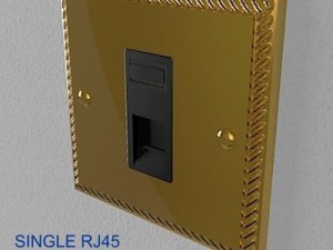uk electrical switches  sockets pack  georgian s 3D-Modell