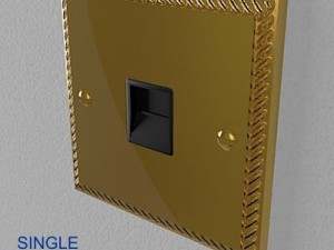 uk electrical switches  sockets pack  georgian s 3D-Modell