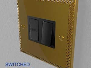 uk electrical switches  sockets pack  georgian s 3D-Modell