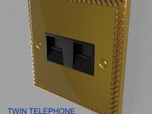 uk electrical switches  sockets pack  georgian s 3D-Modell