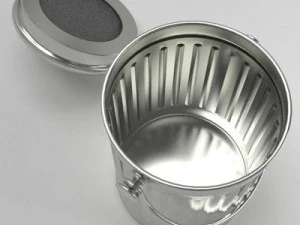 piccolo contenitore per compost da cucina Modello 3D